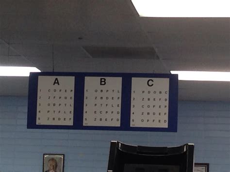 florida dmv vision test machine|tennessee dmv eye test chart.